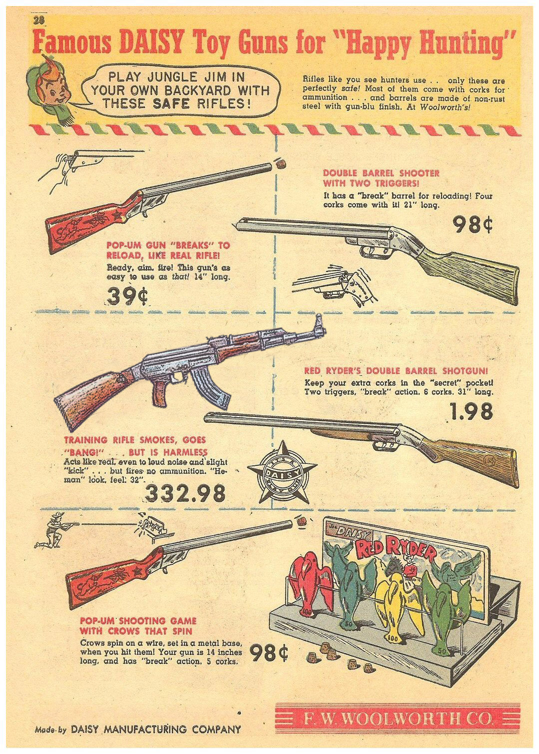 guns from woolworths